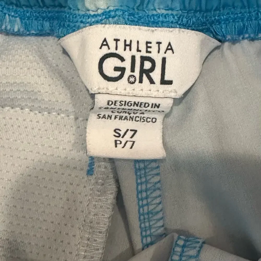 Athleta Girl Shorts sz 7 Athletic Shorts Blue Sports Shorts